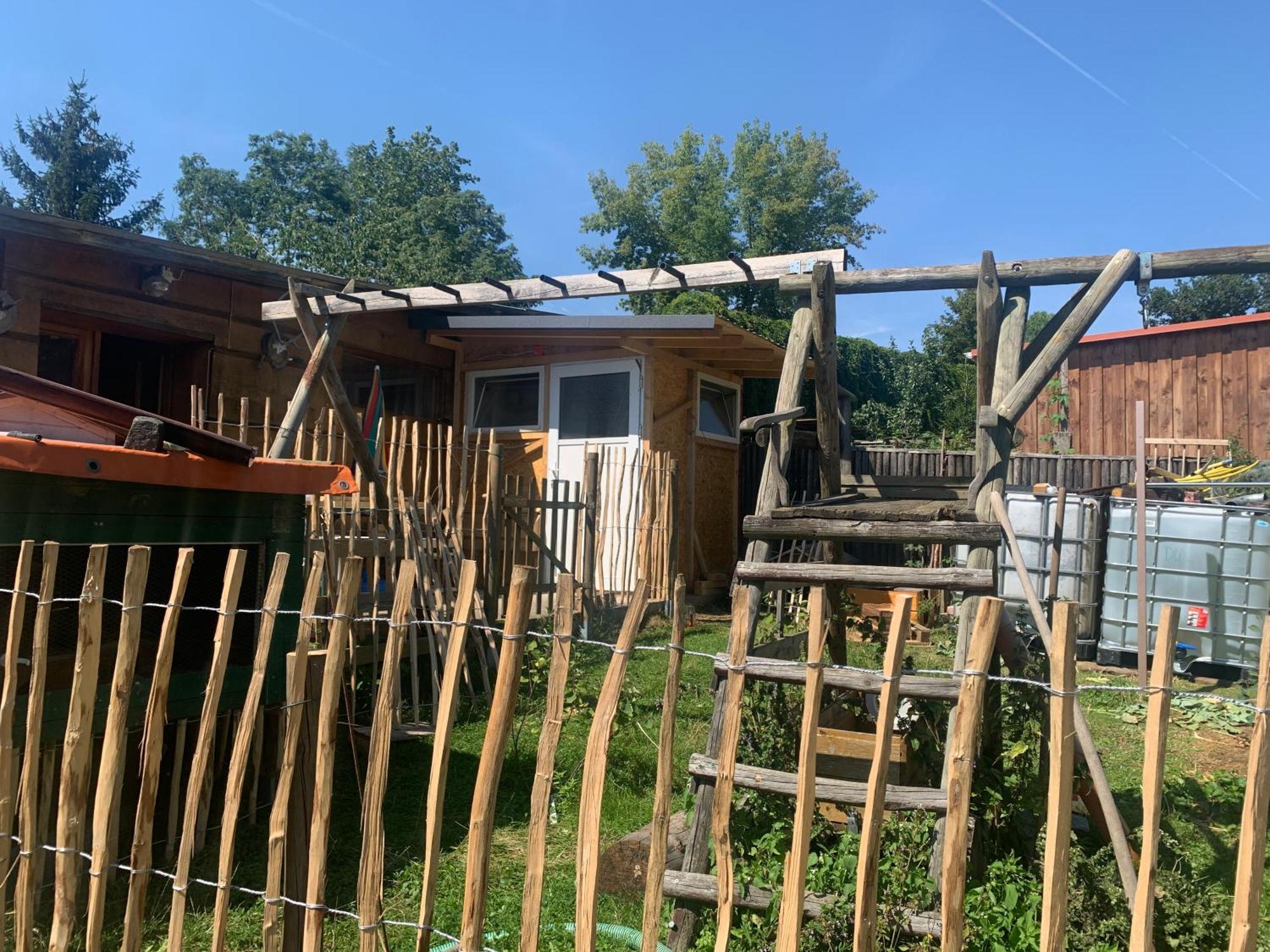 Blockhausvermietung "Vor Dem Groeperntor" Кведлинбург Екстериор снимка